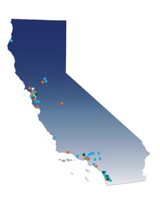 map of california
