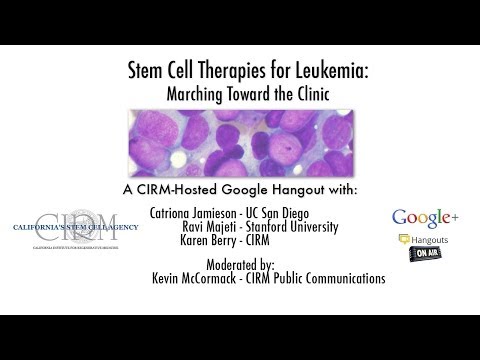 Stem Cell Therapies for Leukemia: Marching Toward the Clinic