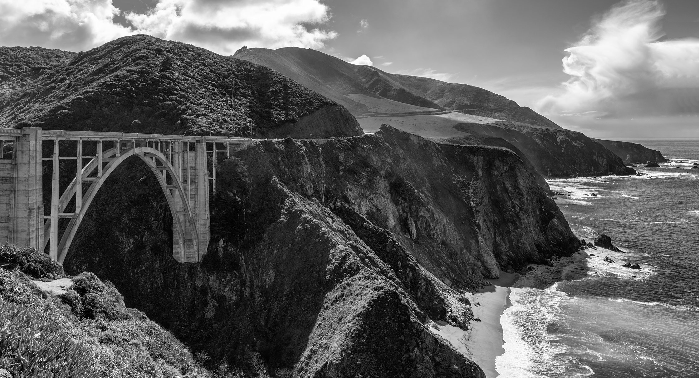 Photo of bridge in Big Sur California